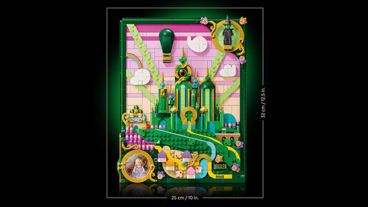 LEGO Emerald Siti – zidno umetničko delo 75685