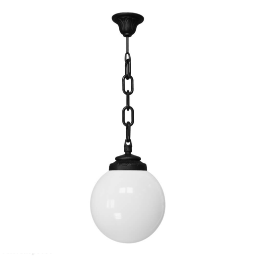 Fumagalli Viseća lampa SICHEM/G250 BK OPAL