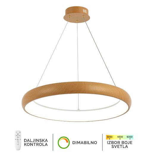 Forma LED plafonska lampa F2081-138C WD