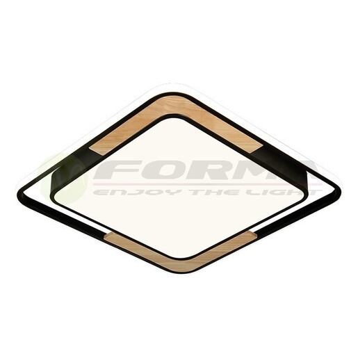 Forma LED plafonska lampa F2820-55C BK