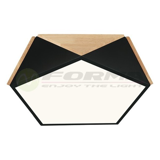 Forma LED plafonska lampa F2810-24C BK+WD