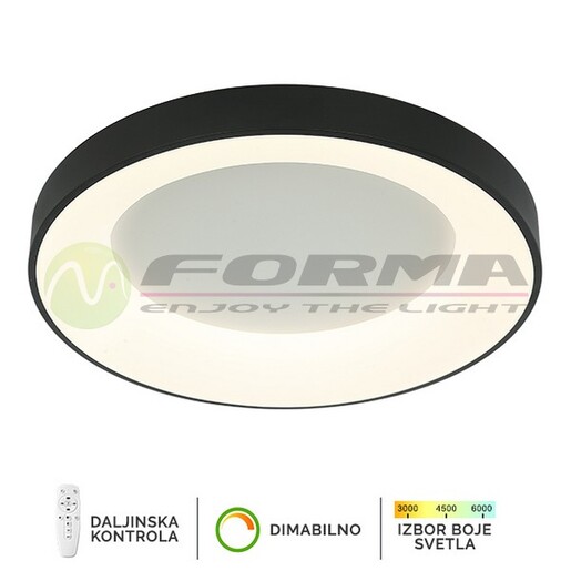 Forma LED plafonska lampa F2049-86C BK