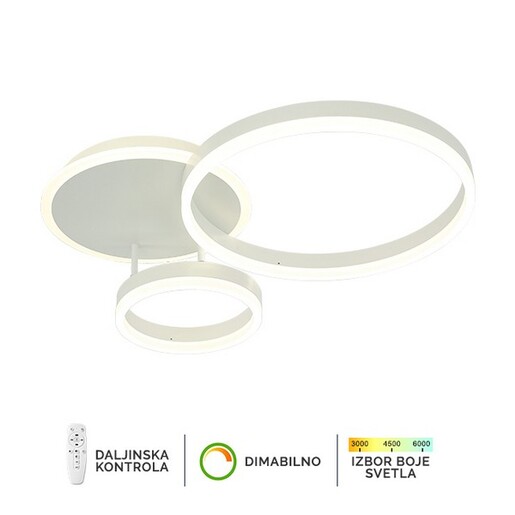 Forma LED plafonska lampa F2047-66C WH