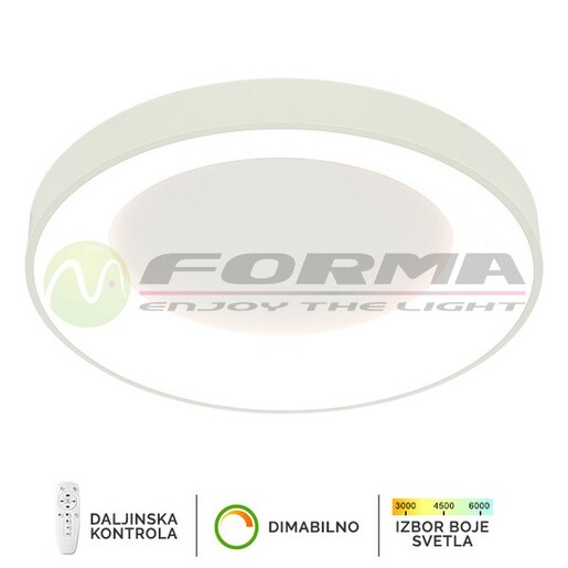 Forma LED plafonska lampa F2049-86C WH