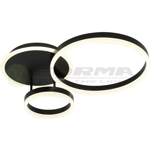 Forma LED plafonska lampa F2047-66C BK