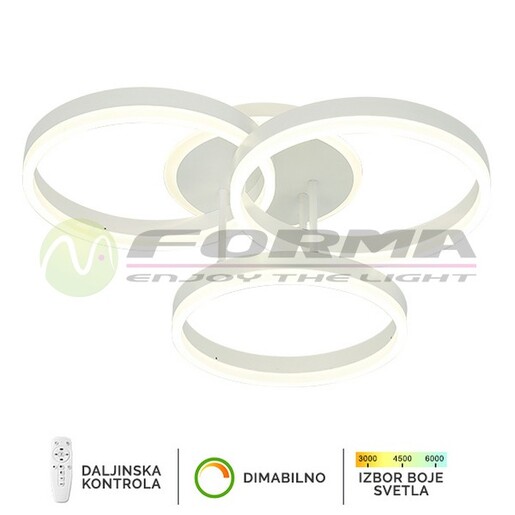 Forma LED plafonska lampa F2047-82C WH