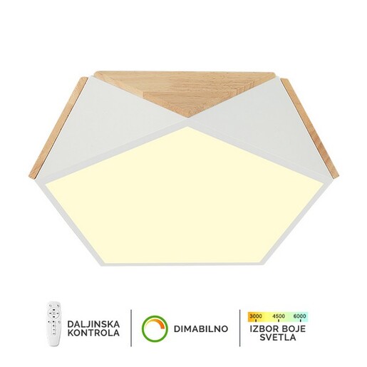 Forma LED plafonska lampa F2810-24C WH+WD