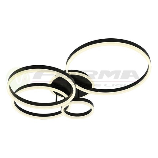 Forma LED plafonska lampa F2047-132C BK