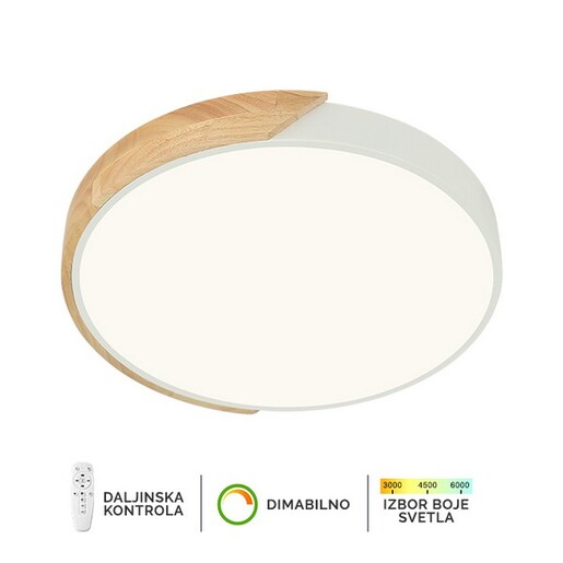 Forma LED plafonska lampa F2811-30C WH+WD