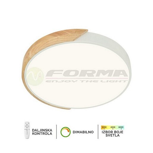 Forma LED plafonska lampa F2811-30C WH+WD