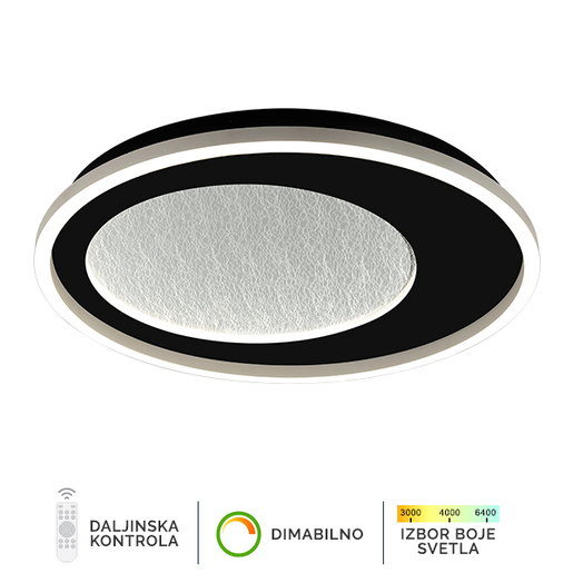Forma LED plafonska lampa F2069-30C BK