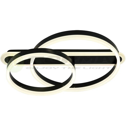 Forma LED plafonska lampa F2047-76P BK