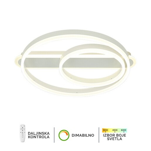 Forma LED plafonska lampa F2047-82P WH