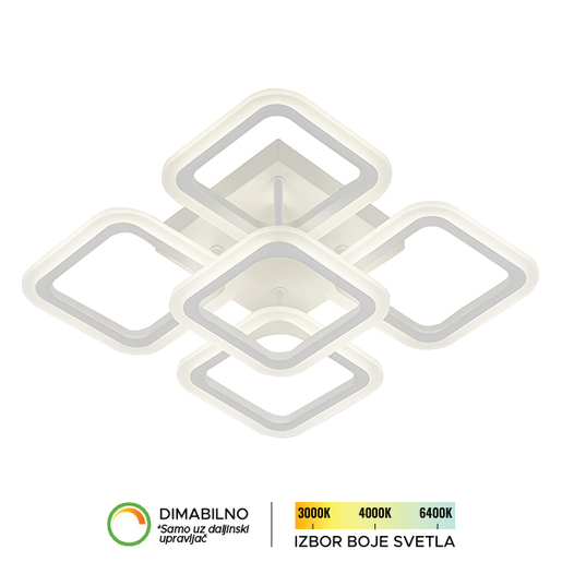 Forma LED plafonska lampa F2082-55C WH