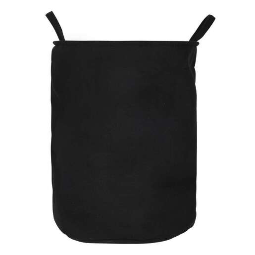 ESTIA KORPA ZA VEŠ SA RUČKAMA 65L CRNA 36X36X50CM ES02-19525