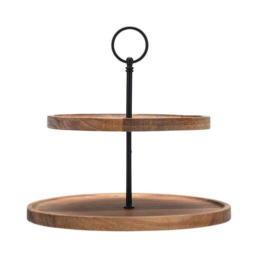 ESTIA POSLUŽAVNIK ZA SERVIRANJE NA 2 NIVOA BAMBUS 25CM ES01-30933