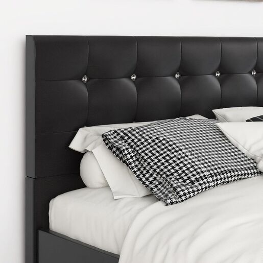 Versaj Bračni Krevet 216X164X108 cm - Sivi + Madison Dušek za Bračni krevet 153x205 cm