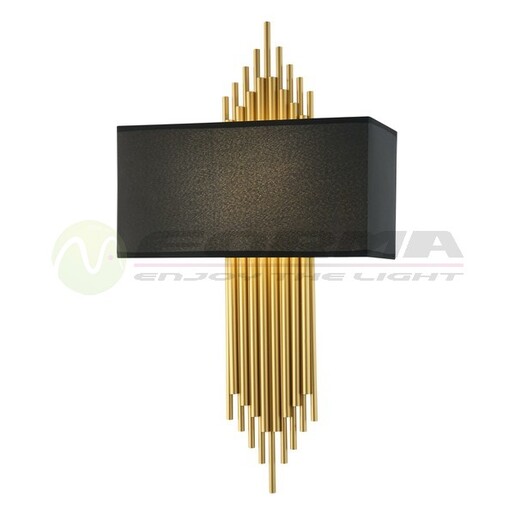 Forma Zidna lampa F4012-2Z SG+BK