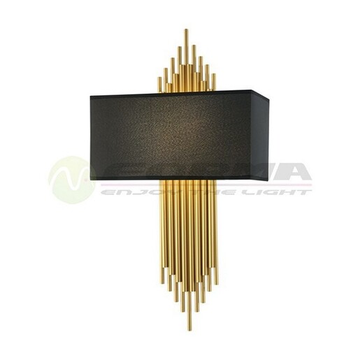 Forma Zidna lampa F4012-2Z SG+BK