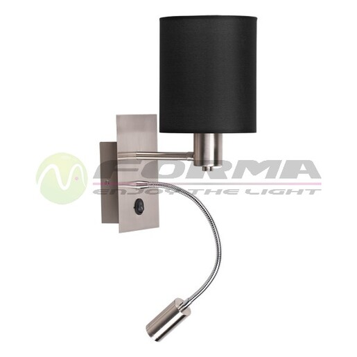 Forma Zidna lampa F7704-1ZL BK