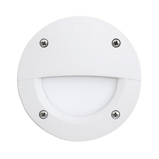 Fumagalli Zidna ugradna lampa LETI 100-ROUND-EL WH