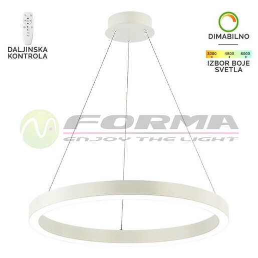 Forma LED visilica F2048-44V WH
