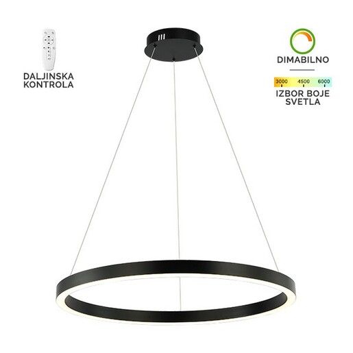 Forma LED visilica F2048-56V BK