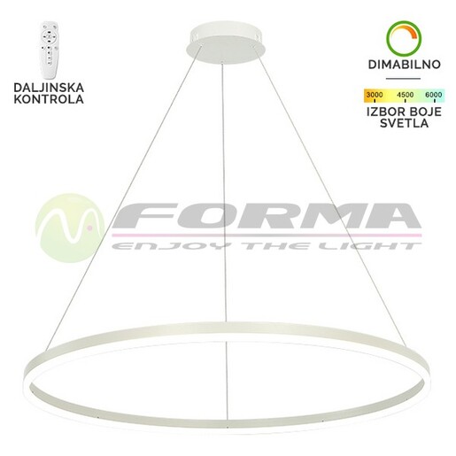 Forma LED visilica F2047-70V WH