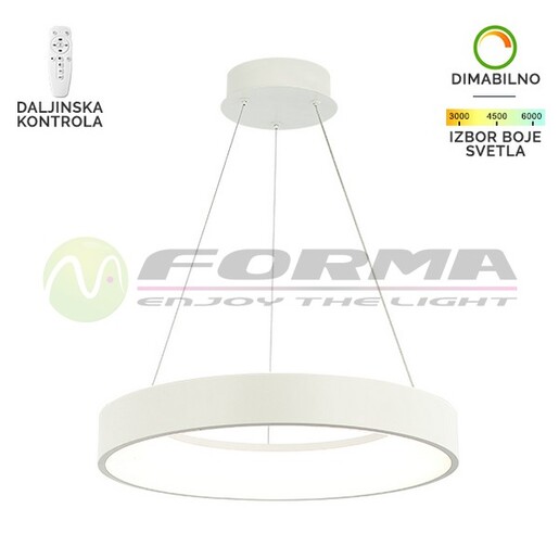 Forma LED visilica F2049-66V WH