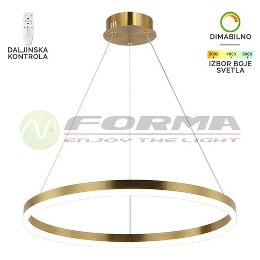 Forma LED visilica F2047-56V SG