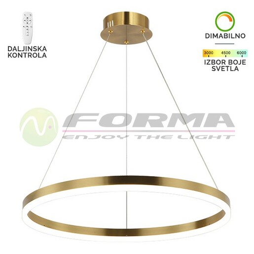 Forma LED visilica F2046-56V SG