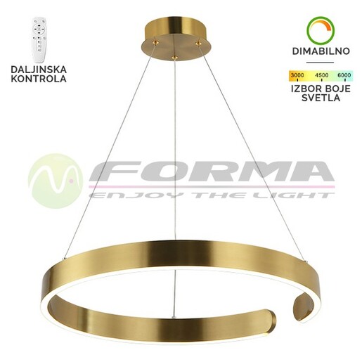Forma LED visilica F2046-56V SG