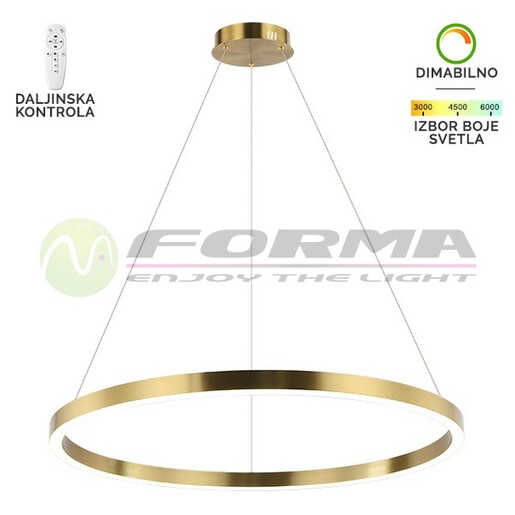 Forma LED visilica F2048-70V SG