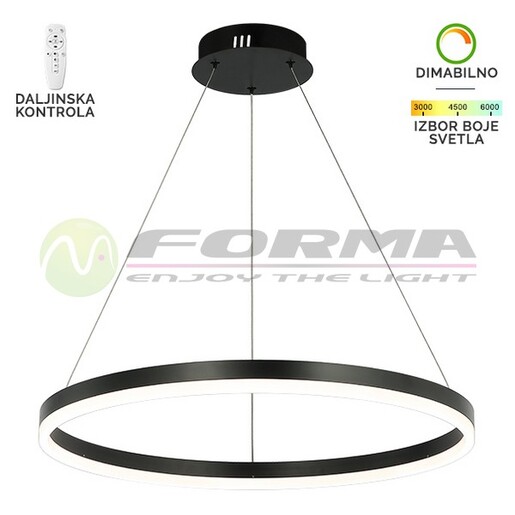 Forma LED visilica F2047-44V BK