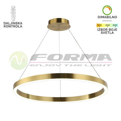 Forma LED visilica F2048-56V SG