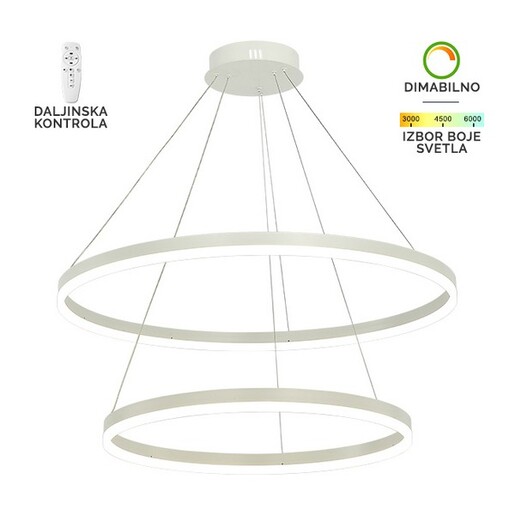 Forma LED visilica F2047-100V WH