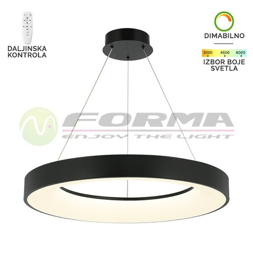 Forma LED visilica F2049-86V BK