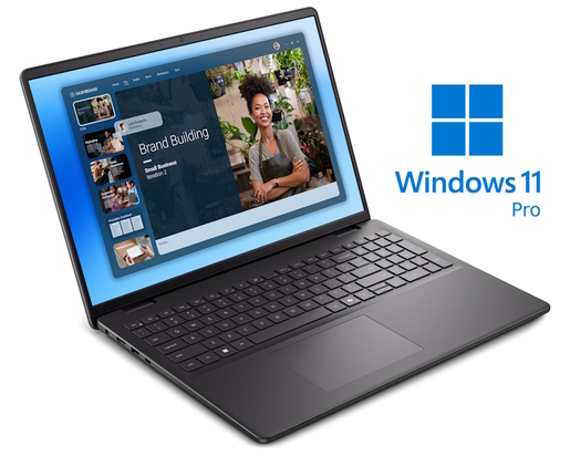 Laptop DELL 16 DC16250, 16 FHD+, Intel Core 5 120U, 16GB RAM, 1TB SSD, Windows 11 Pro