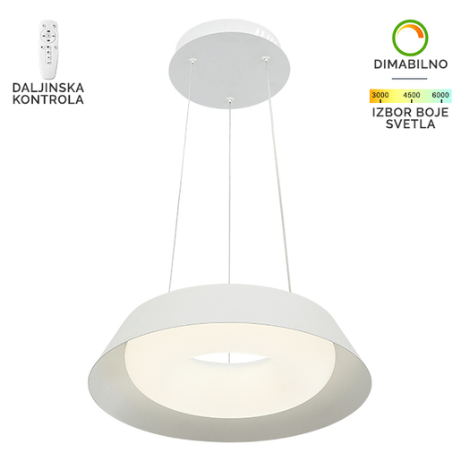 Forma LED visilica FK2006-24V WH