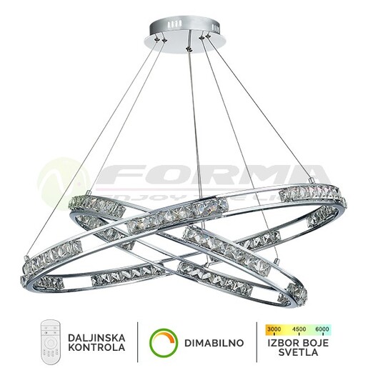 Forma LED visilica KP6044-72V