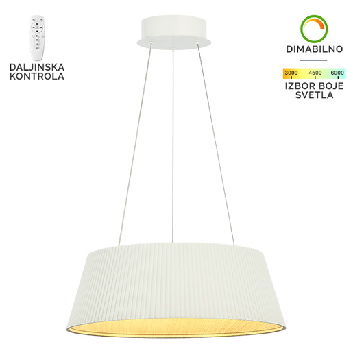 Forma LED visilica FK2003-62V WH