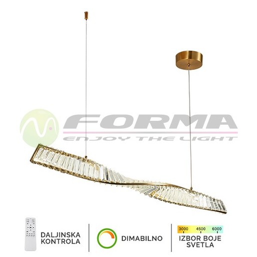 Forma LED visilica KP6046-36V