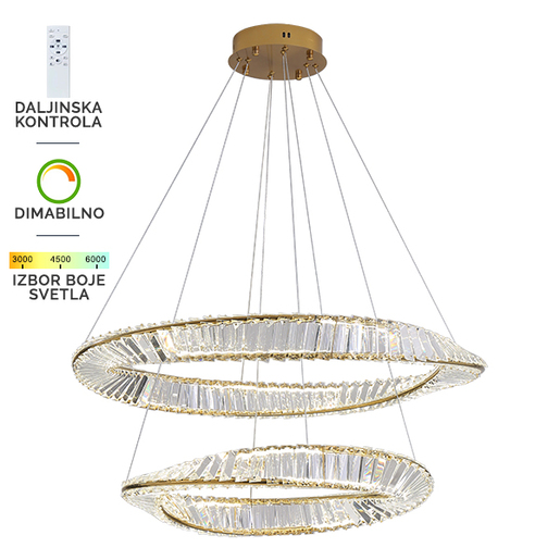 Forma LED visilica KP6045-130V T