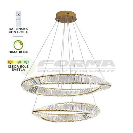 Forma LED visilica KP6045-130V T