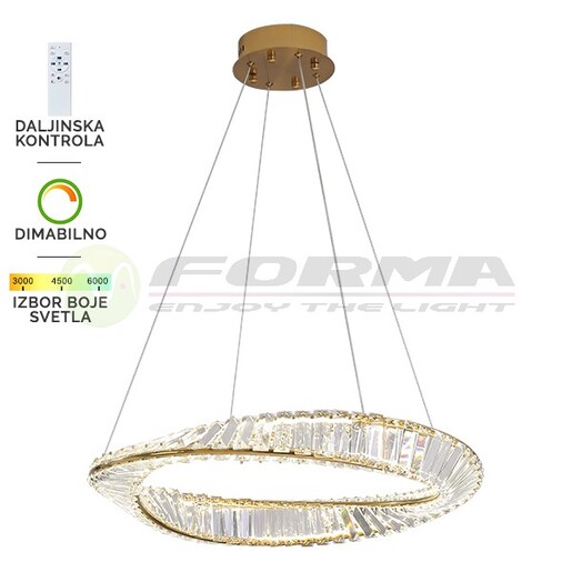 Forma LED visilica KP6045-55V T