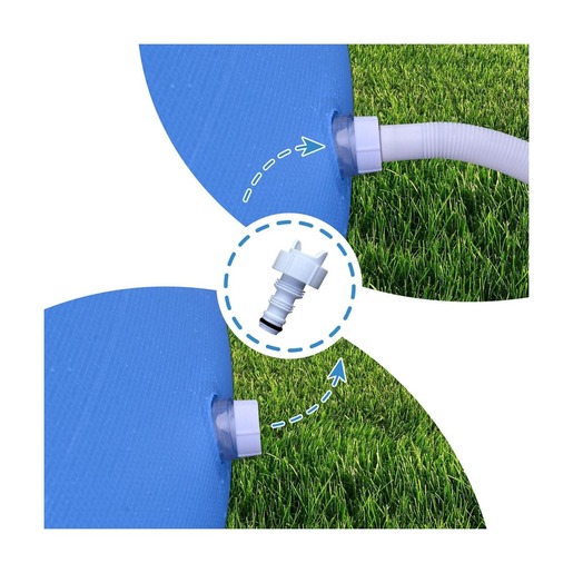 Avenli bazen, 300x76 cm, prsten, sa pumpom