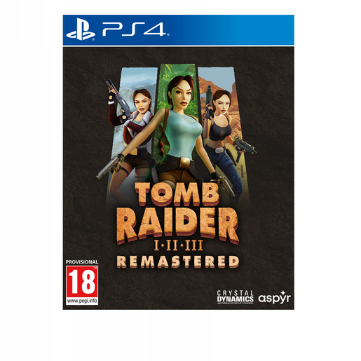 PS4 Tomb Raider I-III Remastered Starring Lara Croft