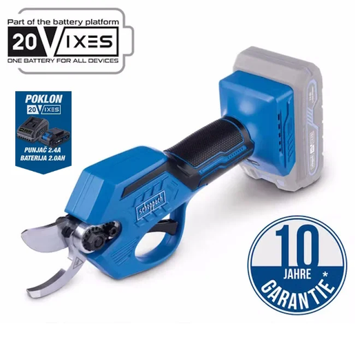 Scheppach aku makaze za orezivanje BC-PRS28-X set punjač i baterija 2ah 5911606400