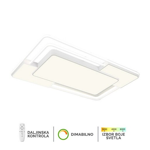 Forma LED plafonska lampa F2823-128C WH