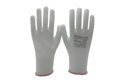 Bomber Rukavice light white 10 extra